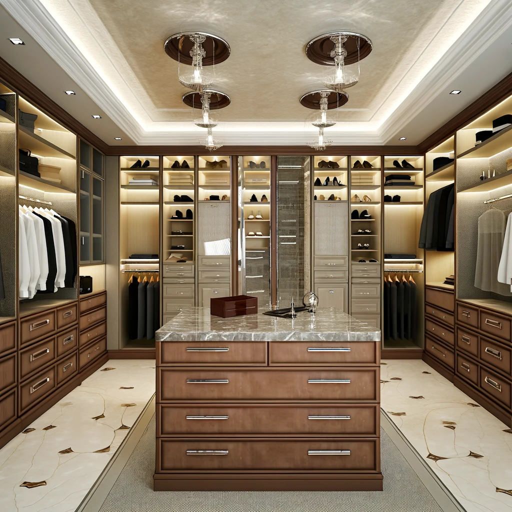 custom walk in wardrobe custom walk in wardrobe by VorobCraft