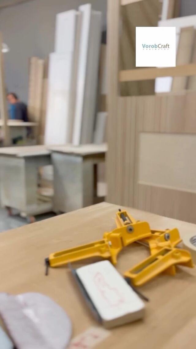 Crafting perfection, one cabinet at a time. 🛠✨ 

Watch as our skilled carpenters bring your vision to life with precision and passion. 

At VorobCraft, every detail matters. #CustomCabinetry #HandcraftedDesign #VorobCraft”