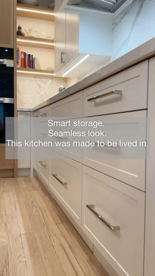 ✨ Functional Beauty in Every Corner ✨
This newly finished custom kitchen features clever storage solutions that blend seamlessly with timeless design. From hidden drawers to tailored cabinet organization — it’s all about maximizing space without compromising style.
📍 Built by VorobCraft
📞 Contact us: +1 (905) 732-6805
#CustomKitchen #KitchenDesign #StorageSolutions #TorontoHomes #VorobCraft #CabinetryDesign #InteriorInspo #KitchenGoals