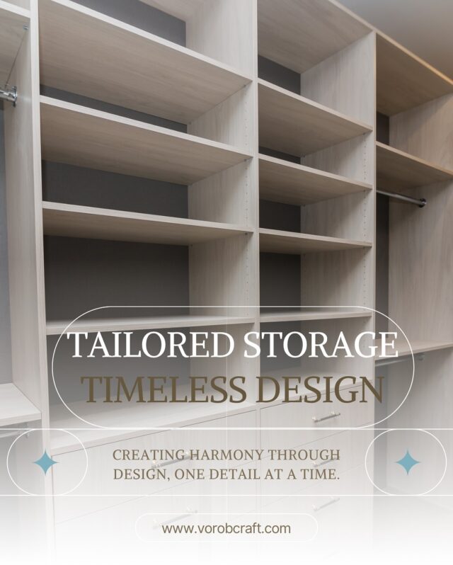 This isn’t just a closet—it’s a statement.
Custom-built in veneered oak with a one-of-a-kind stain, this space blends elegance with smart functionality.
From bespoke shelving to thoughtful lighting, every inch is made for you.
✨ Custom closets | Cabinets | Storage Solutions
📍 Designed & crafted by Vorobcraft
📞 +1 (905) 732-6805