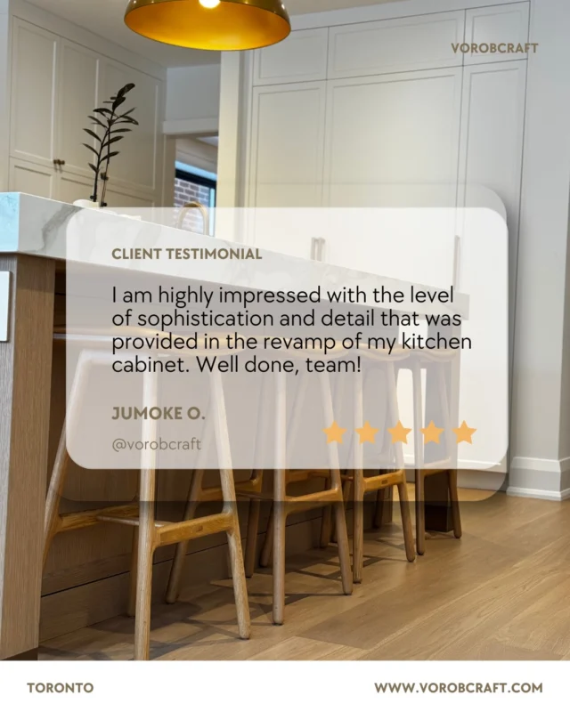 From a stunning feature wall entertainment unit to a functional, stylish home office — we’re proud to bring our clients’ visions to life with craftsmanship and care.

📐 Custom design
🛠 Quality materials
🏠 Built just for you

Ready to start your project? Contact us today!
📞 +1 (905) 732-6805
#Vorobcraft #CustomCabinetry #TorontoHomes #InteriorDesign #HomeOfficeGoals FeatureWallDesign ClientTestimonial