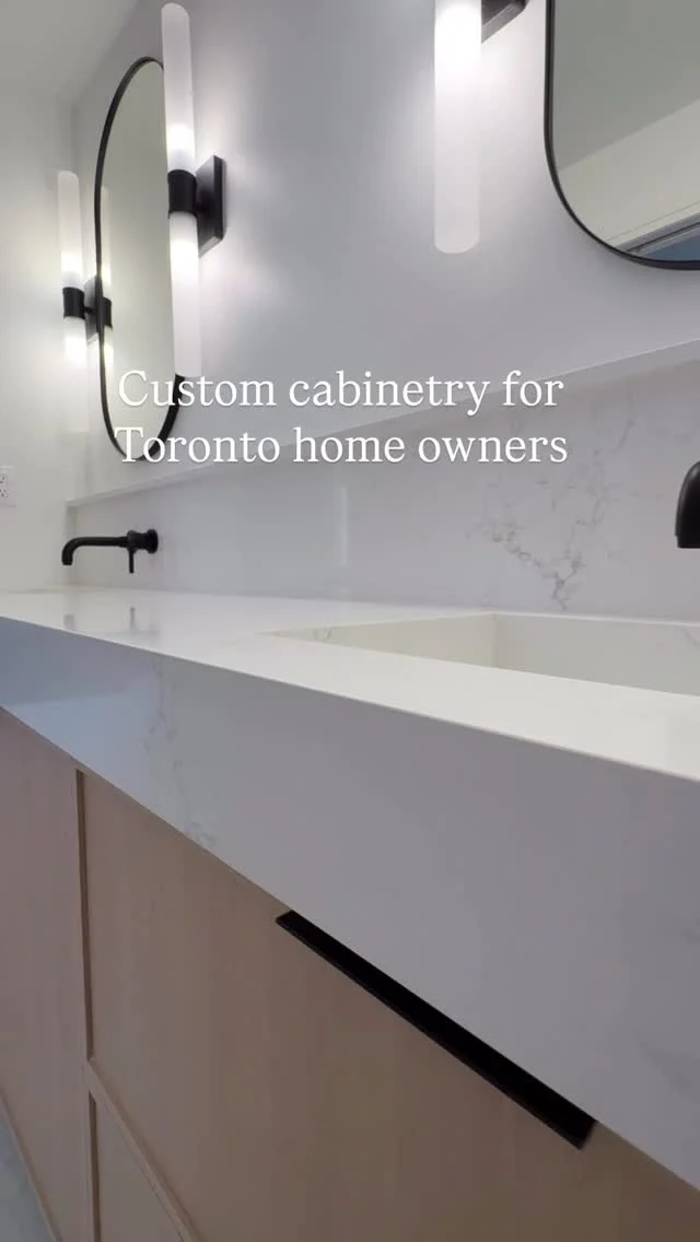 Reach out today #customcabinetry 
📍Toronto and GTA