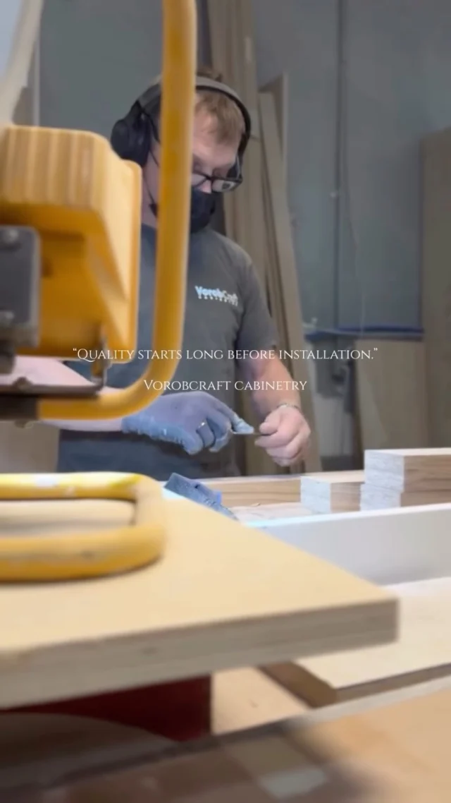 Quality starts long before installation.

Every project begins with carefully selected materials, skilled craftsmanship, and attention to detail.

Because the beauty you see in the finished space is built long before it arrives in your home.

#CustomCabinetry #LuxuryHomes #KitchenDesign #Woodworking #CustomBuilt