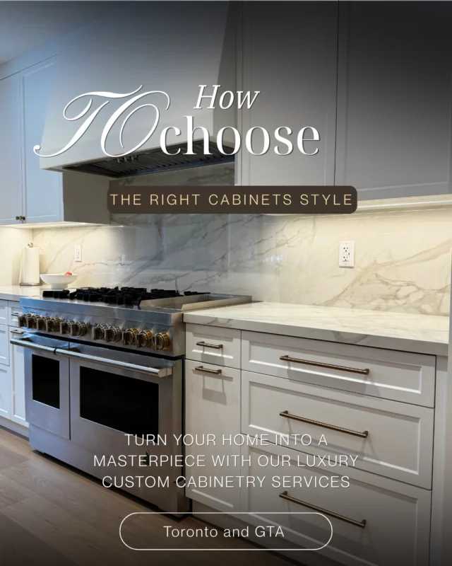 FAQ: How do I choose the right cabinet style?

The right kitchen isn’t just about following trends—it’s about choosing a style that fits your home, your lifestyle, and your long-term vision.

Whether you love the clean look of slab doors, the versatility of shaker cabinets, or the elegance of raised panels, we’ll help you find the perfect fit.

Which style is your favourite: Slab, Shaker, or Raised Panel? 👇

#CustomCabinetry #KitchenDesign #TorontoHomes #CustomKitchen #KitchenRenovation InteriorDesign CabinetMaker LuxuryKitchen Vorobcraft KitchenInspiration