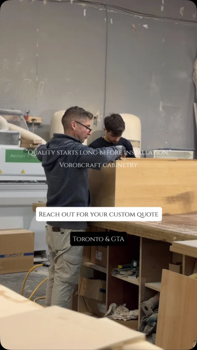 📍 Custom cabinetry in Toronto & the GTA
📩 Planning a renovation or need custom home furniture ? Contact Vorobcraft for a consultation.