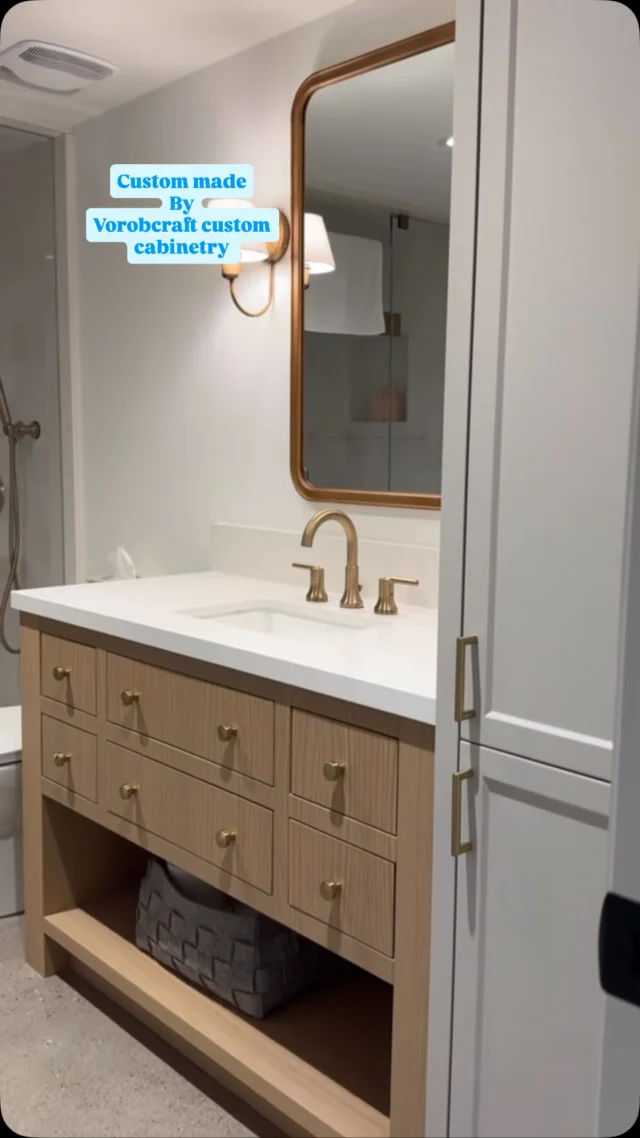 Custom cabinetry by Vorobcraft